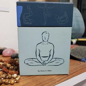 Yoga instruction oracle cards deck